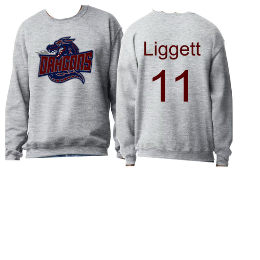Dragon Soccer Youth Crewneck Sweatshirt