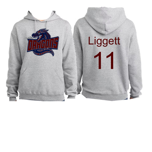 Dragon Soccer Adult Hoodie
