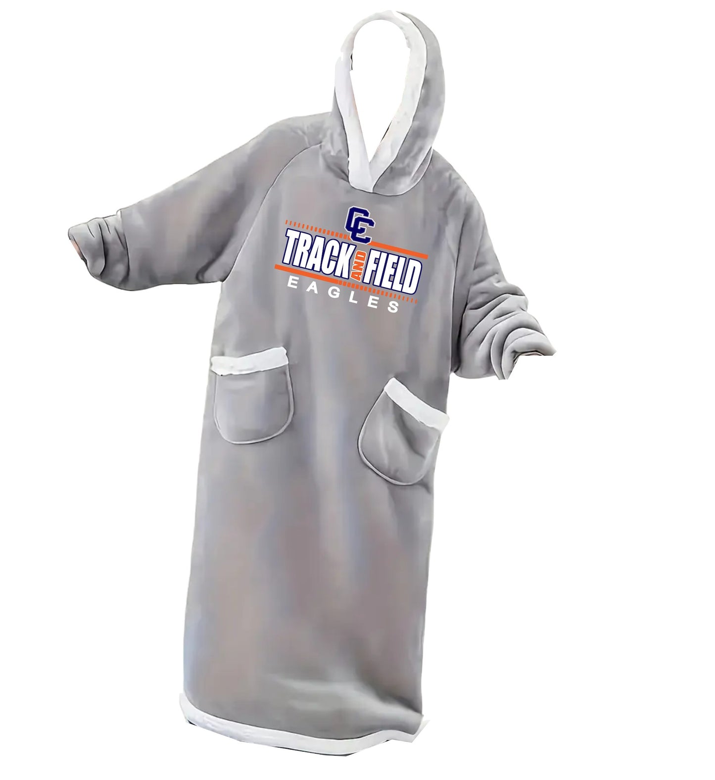 CCHS Track and Field Snuggie Design 2