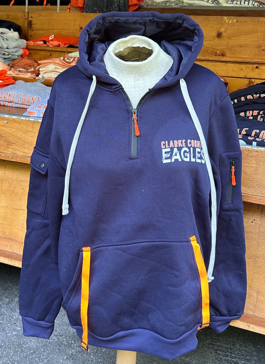 EAA Eagles Utility Hoodie Logo Design 4