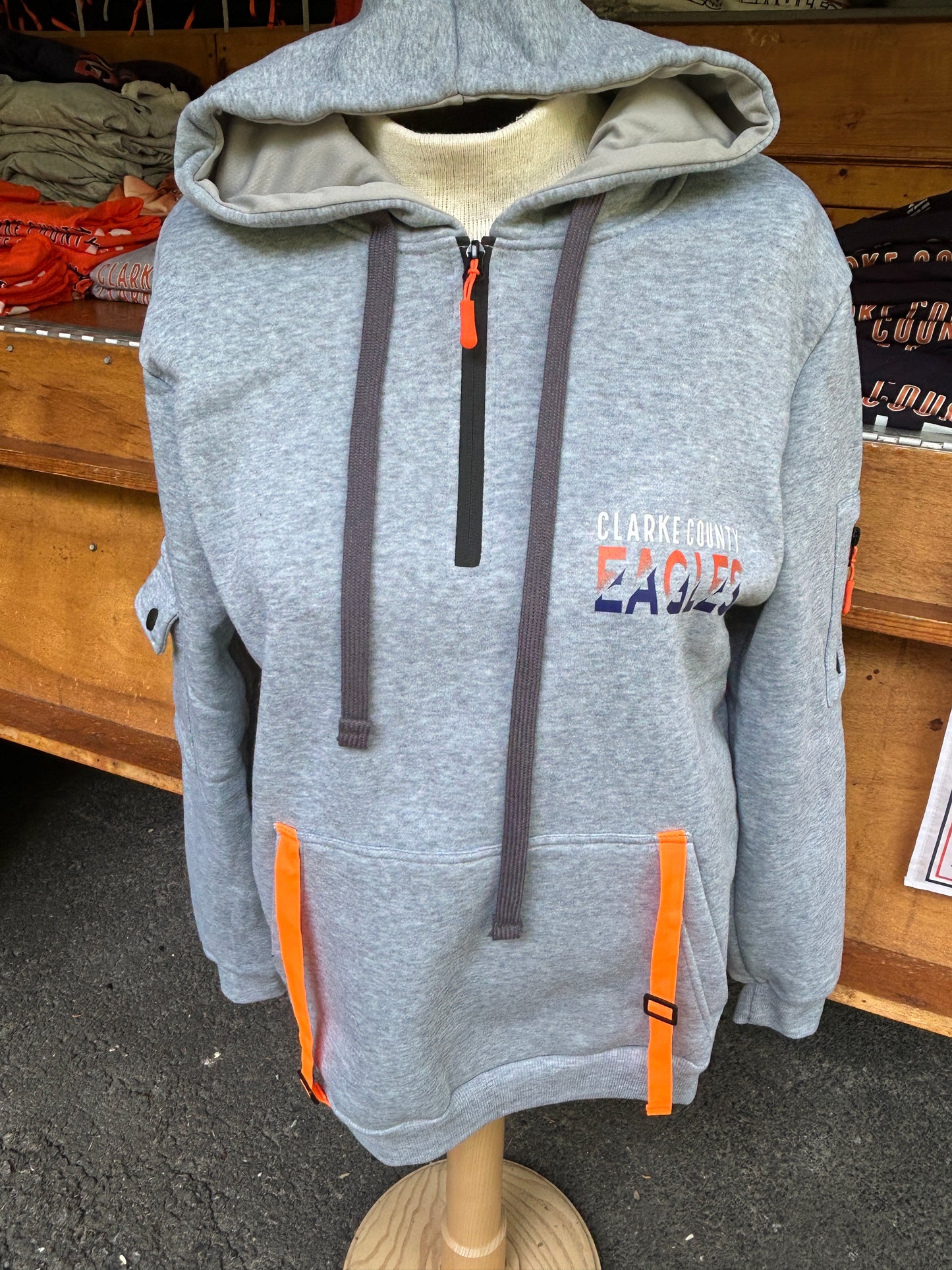 EAA Eagles Utility Hoodie Logo Design 4