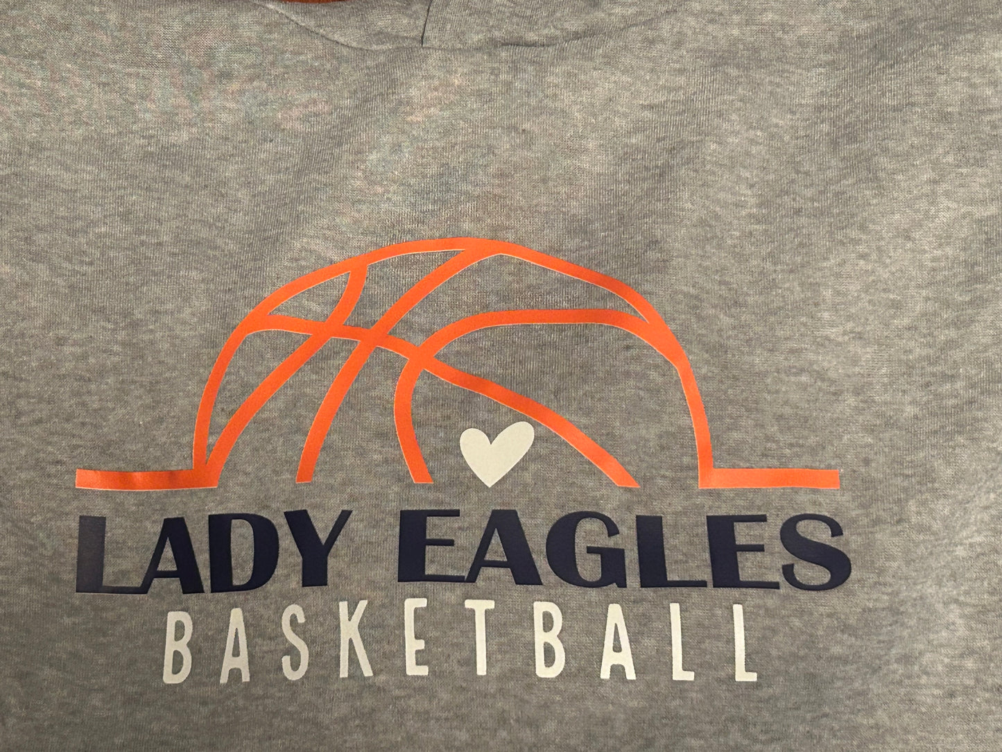 EAA Basketball Ladies Hoodie Logo Design 1