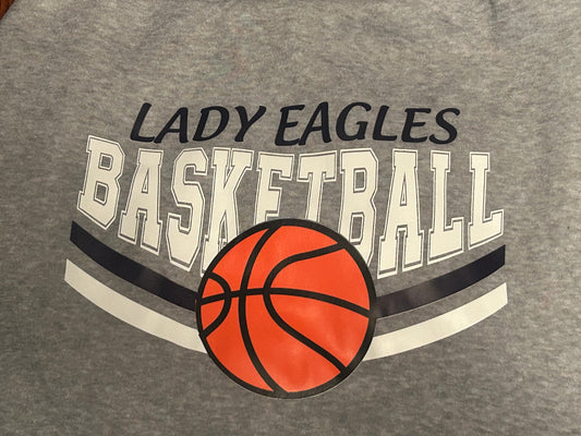 EAA Basketball Ladies Short Sleeve T-Shirt Logo Design 2