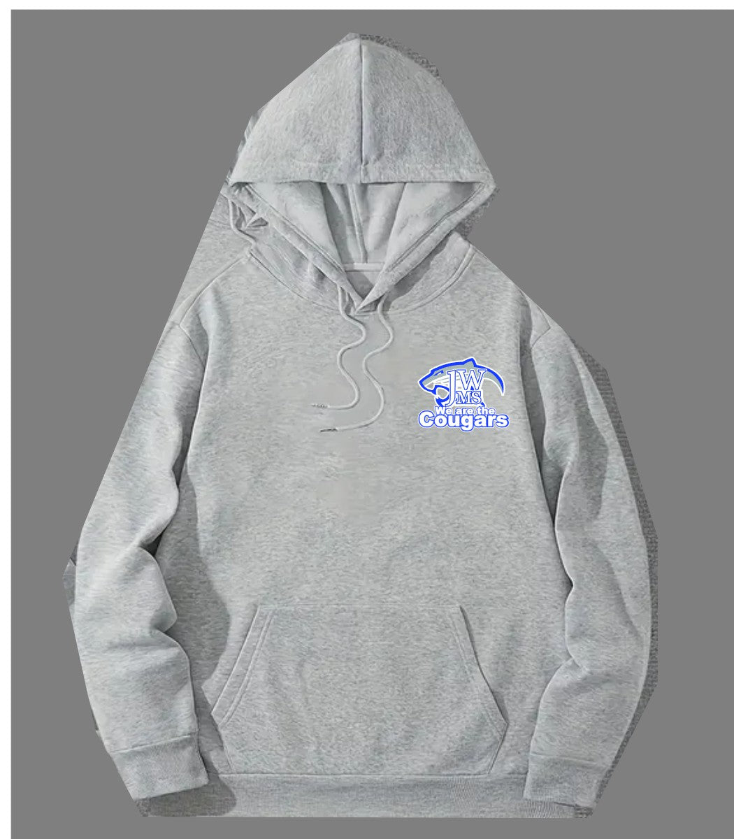 J-WMS Cougar Head Pocket Design Hoodie