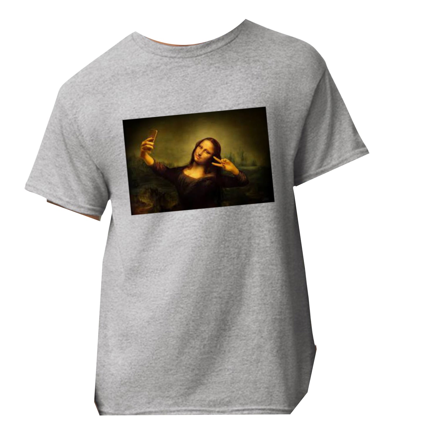 J-WMS Art Department Short Sleeve T-Shirt Mona Lisa