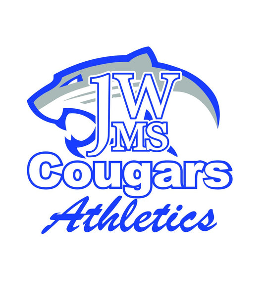 J-WMS Cougar Head Athletics Decal