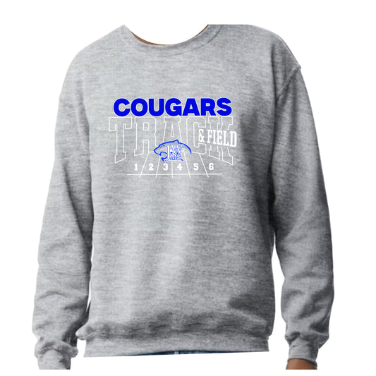 J-WMS Track and Field D1 Crewneck Unisex's Fit