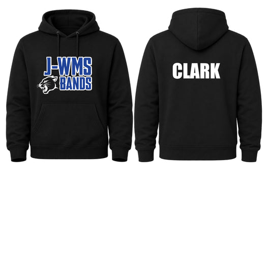 J-WMS Bands Hoodie Unisex's Fit