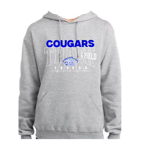 J-WMS Track and Field D1 Hoodie Unisex's Fit