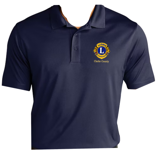 Lions Club Men's Performance Polo
