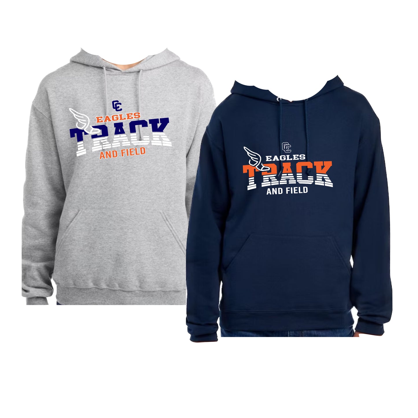 CCHS Track and Field Hoodie Design 1