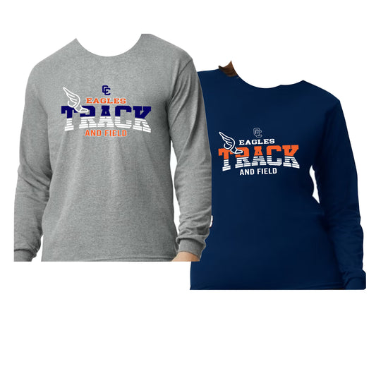 CCHS Track and Field Long Sleeve T Shirt Design 1