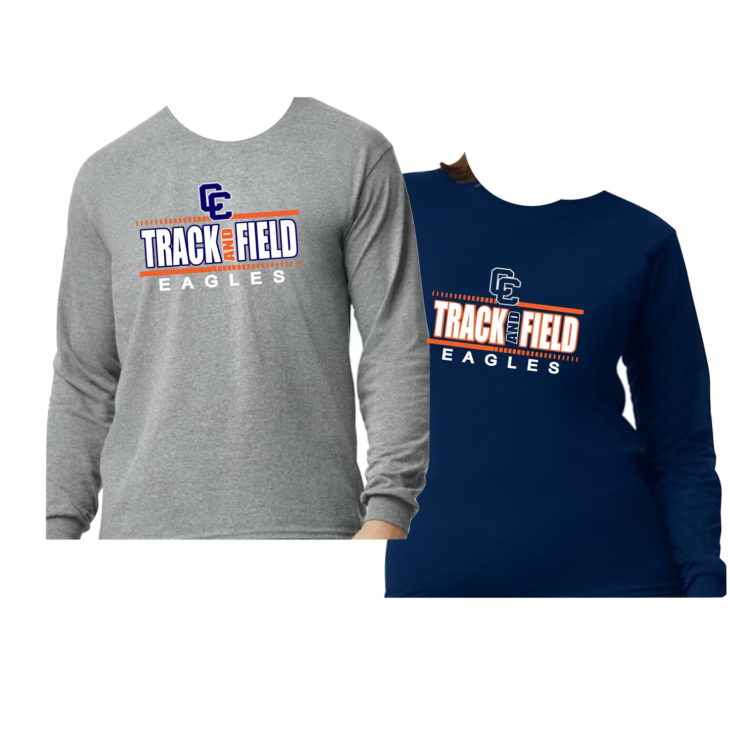 CCHS Track and Field Long Sleeve T Shirt Design 2