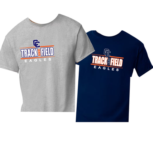 CCHS Track and Field Short Sleeve T Shirt Design 2