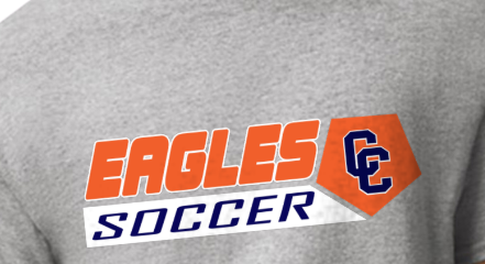 CCHS Soccer Long Sleeve T-Shirt Logo Design 6